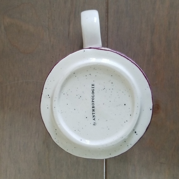 Anthropologie Block Printed Monogram Mug - Picture 8 of 9